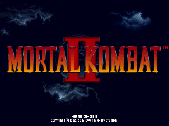 Mortal Kombat 2 Mortal Kombat 2