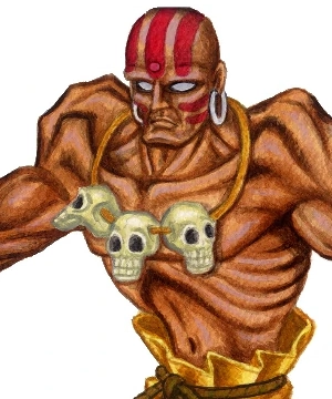 Dhalsim's Skull Garland Dhalsim's Skull Garland