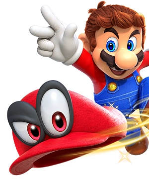 Mario and Cappy Mario and Cappy