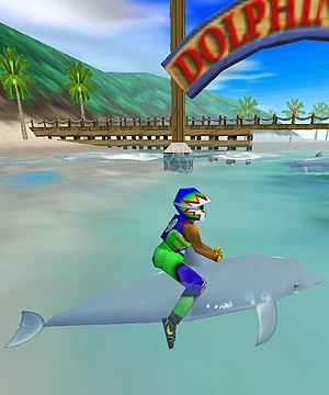 Ridable Dolphin