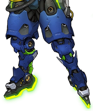 Lúcio's Hard-Light Skates Lúcio's Hard-Light Skates