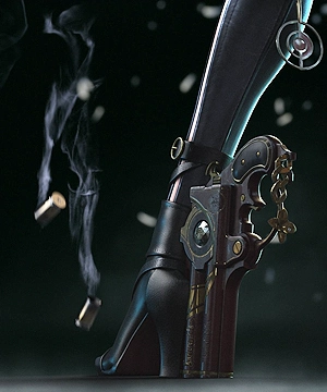 Bayonetta's Gun Heels Bayonetta's Gun Heels